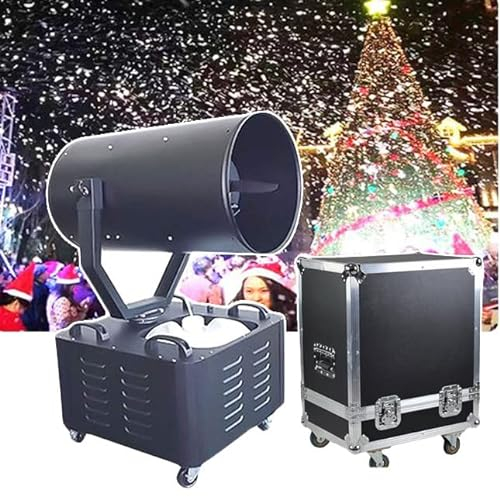 DRYIC 3000w große Bühnenmaschine, einstellbare Schneeflockengröße, Entfernung: Ungefähr 10 Meter, abgedeckter Bereich: 150 Kubikmeter, für Bühneneffekt