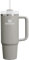 STANLEY H2.0 Vacuum Quencher, 0.3 gal (0.88 L), Ash Gray, Cold Insulation, Durable, Straw Water Bottle, Summer, Outdoor, Dishwasher Safe, 10827-516