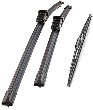 MICHELIN Perfect Fit 108H2 Scheibenwischer Set Front + Heck | Seat Ibiza V | 600/400mm + 340mm | Scheibenwischer vorne und hinten | Nachhaltige Verpackung