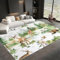 Teppich Wohnzimmer Schlafzimmer 80x150 cm Waldtiere Aquarellmalerei Waschbar in Waschmaschine, Kurzflor Carpet Weicher für Kinderzimmer