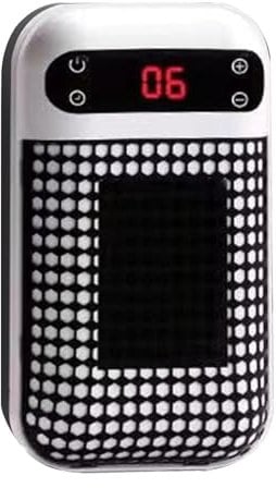 Mihauuke Chauffage mural électrique enfichable, petit radiateur enfichable - Réchauffeur d'espace portable - Réchauffeur d'espace radiant à économie d'énergie, radiateur électrique à prise