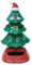 Luckxing Weihnachtsbaum Solar Wackelfiguren Auto Weihnachten Wackel Puppe Solarfigur Spielzeuge Weihnachtsbaum Wackelfigur Auto Armaturenbrett Dekoration Energiesparende Ornamente Für Auto Urlaub