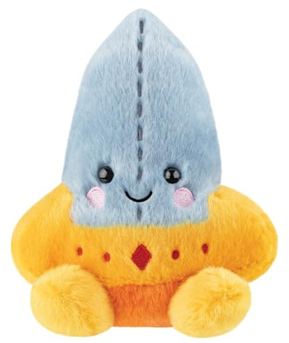 Aurora, 61632, Palm Pals Defender Sword 5In, Soft Toy, Grey & Golden