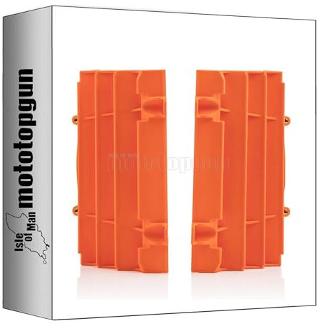 acerbis 0024002.011.016 radiator grille orange 2 compatible with ktm exc 300 tpi 2020 2021 2022 2023 mototopgun