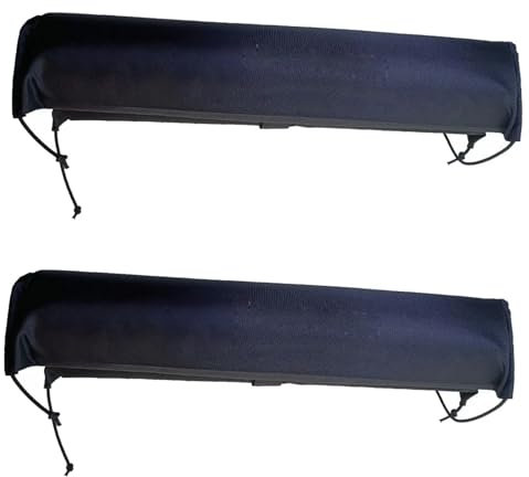 Cross Barres Rail Barre Protection Porte-Planche Snowboard Paire Coussinets Support Toit Oxford Kayak Canoë Vélo Bagages Barres Transversales Toit Enveloppe Couverture Barres De Toit Voiture