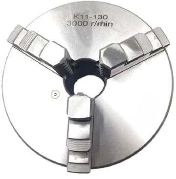 Drehfutter 3 Backen Selbstzentrierendes Drehfutter 130mm Rollfutter K11-130 Spannfutter for Drehmaschine