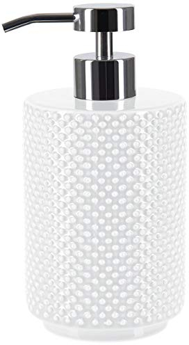 Spirella 10.1934 Seifenspender Mero Porzellan Flüssigseifen-Spender 400ml Weiss Made in Europe
