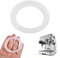 Wytino Anillo de sellado, anillo de sello de junta de cabeza de café para máquina de café exprés Accesorio profesional universal Parte
