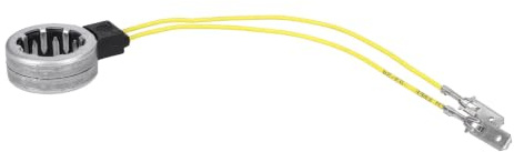 easyPART passend für Beko 372205506 Tachogenerator für Motor in | Waschmaschine, Antriebsmotor, Tachospule, Silberfarben, Gelbes Anschlusskabel, Kompatibel mit Arcelik, Arctic, Blomberg