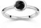 Materia Onyx Ring schwarz Silber 925 Damen Edelstein Schmuck SR-12-58