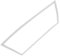 JCSPARES® - Guarnizione Magnetica Sostituzione 102 x 52,5 cm Per Porta Frigorifero Congelatore Compatibile Con Electrolux Aeg Zanussi