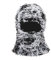 FakeFace Balaclava Distressed Knitted Warm Ski Mask Hat Gestrickte Sturmhaube Vollgesicht Skimasken Winddicht Halswärmer Beanie Cap für Männer Frauen Kostüm Zubehör