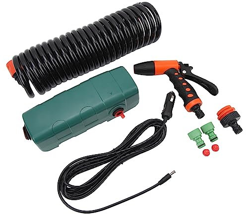Portable 12V Washdown Pump Kit Efficient Deck Diaphragm Pump for RV Boat Garden