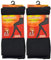 HeatGuard 2 Pairs Ladies Thermal Opaque Tights for Women, Size L, Black