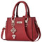 Sac A Main Femme Pas Cher Sac à Main Femme PU Simili Cuir Femme Cabas Pour Travail Elégant Vintage Bandoulière Amovible Compartiment Zippé Porte Monnaie Et Sac à Main Top Grip Sac à BandoulièRe