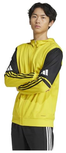 adidas Herren SQUADRA25 Hoody Team Yellow/Black/White, XL