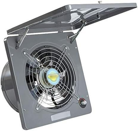 DDW COLOR Ventilador de escape montar en la pared, Extractor de aire, campana extractora, tipo ventana, extractor de alta velocidad, hogar, cocina, WC