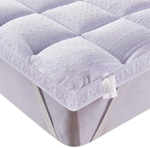 Bedecor 3D Soft matratzen Topper 180x190/200cm,Microfibre Mattress Topper,rutschfest Antiallergisch Matratzenauflage