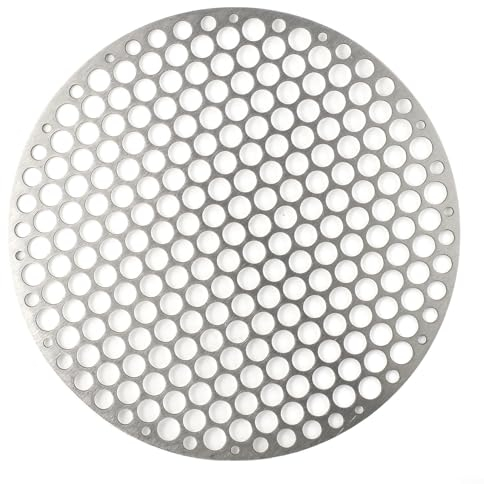 Grillroste, rundes Kühlgestell, Grillmatte, Karbonofen-Dampfnetze, Edelstahl-Grillrost, Picknick-Gitternetz, Gitter-Grills, antihaftbeschichtetes Drahtnetz (30 cm)