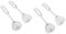 Alipis Batidor Manual Antiguo 4 Piezas Mezclador Agitador De Harina Batidor De De Mano Herramienta De Cocina Para Agitador De Batidoras Batidor De Repostería Huevo Casero Acero Inoxidable