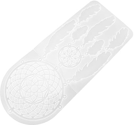 Anneome Harzformen Von 1pc Dream Catcher Casting Trays Weiche Flexible Nicht-klebrig Für Handwerk
