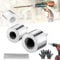 Copper Pipe Cleaner,copper pipe cleaner for drill,Upgraded Metal Copper Pipe Tube Cleaning Brushes,2Pcs Copper Pipe Cleaners Plumbing Brush for Electric Drill Bit (15mm+22mm)