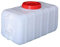 Grand réservoir d'eau 100l réservoir d'eau en Plastique Caravane Camping Porte-Eau avec Robinet 50l conteneurs de Stockage d'eau de qualité Alimentaire pour Voyage randonnée RV Urgence(Size:110L)