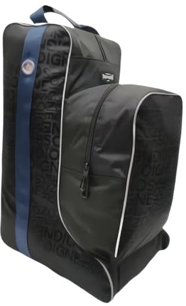 harayaa Reitstiefeltasche mit Reißverschluss Und Tragegriff, Inklusive Stiefel Und Helmtasche