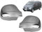 Chrom Spiegel Spiegelkappen kompatibel mit Vito W639 2003-2014 Chrom Edelsthal