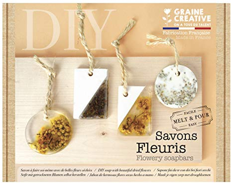 Kit Savons fleuris - 4 pcs