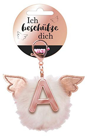 NICI Taschenanhänger Schutzbommel Buchstabe A