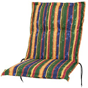 Kettler Polen KETTtex 2268 Auflage Niederlehner Florence Multicolor bunt gestreift Sitzpolster 100x50x8 cm