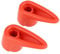 sparefixd Knob Cable Assembly x 4 to Fit Flymo Lawnmower