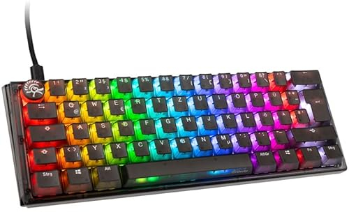 Ducky One 3 Aura Black Mini Gaming Tastatur, RGB LED - MX-Brown