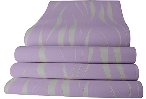 bolukets 3D Wandpaneele 0.53x9.5m Dekoren Wandverkleidung Moderne Deckenpaneele Platten Paneele DIY Wanddeko Wandtattoos für Küche, Badezimmer, Balkon, Schlafzimmer, Wohnzimmer,lila