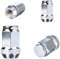 RYBO Set of 4 M12 x 1.5, 19mm Hex Chrome Alloy Wheel Nuts, Compatible With Ford & More