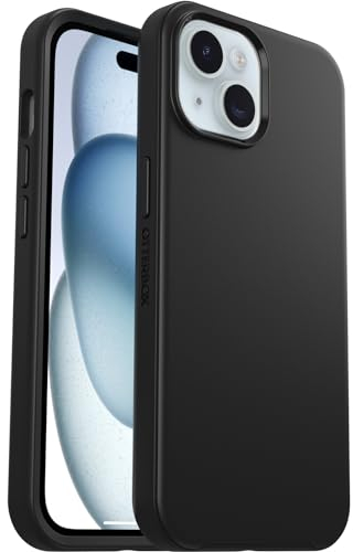 OtterBox Symmetry Case for iPhone 16e, 15, 14, 13, Shockproof, Drop proof, Protective Thin Case, 3x Tested to Military Standard, Black, No Retail Packaging