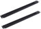Spactz 2Pcs 1U 19Inch Rack Mount Blanking Plate Rack Mounting Blank Network Brush Panel Server Cabinet Cable Management
