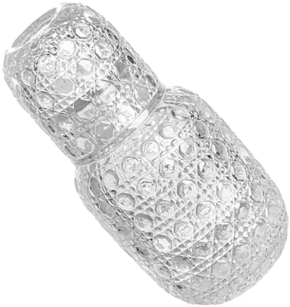 Alipis 1 Set Di Raffreddamento Di Per Uso Domestico Caraffa Da Comodino Da Tavolo Caraffa Di Accessori Per L'Acqua Tazza Di Latte Accessorio Per La Casa Tazza Di Per