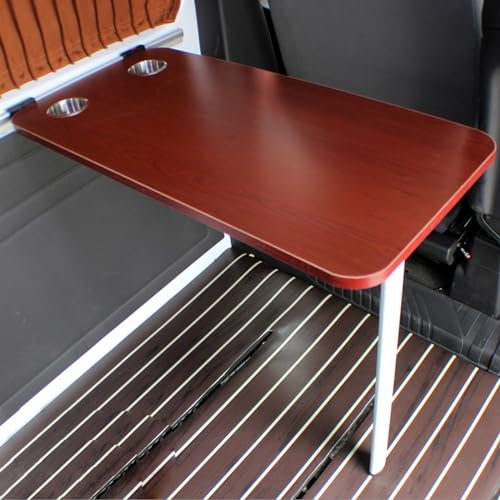 Table de salle à manger murale pliable Lagun pour caravane, yachts, camping-car – Pieds de table amovibles pour une flexibilité ultime