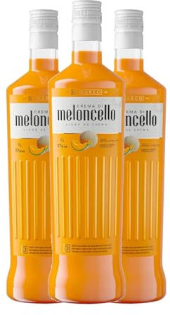 Schnaps Dimarco Meloncello 1 L (Karton mit 3 Flaschen von 1 L)