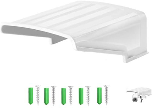 E-HORDE CCTV Surveillance Camera Cover, Security Camera Sunscreen Rain Cover Weatherproof Protection, Protector for Bullet and Dome Cameras