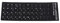 Hebrew Keyboard Stickers Black Background for MacBook Notebook Desktop PC Computer PVC Lasting and