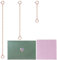 Lot de 3 rallonges de collier en or rose pour femme, 1,2/7,6 cm, rallonges de chaîne pour colliers, bracelets, ras-de-cou, bracelets de cheville, extension de bracelet pour la fabrication de bijoux