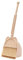 Mini Escoba con Polvo para niños, Escoba para niños y Set de Espuma, Juego de Juguetes de Limpieza para , pequeños Beige