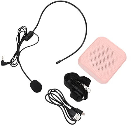 Angoily 1Set Portable Wireless Voice Amplifier Multifunctional Teacher Amplifier with Loud Sound Lightweight Design and Easy Carrying for Classroom Use Upgraded Edition