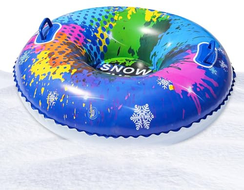 Robuste Schneeröhren, tragbar, kältebeständig, PVC, 95 cm, für Familien und Freunde in Ski- und Wintersaisons