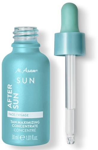 M. Asam Sun After Sun Tan Maximizing Konzentrat (30ml) | After Sun Lotion Für Gesicht, Verlängert Die Bräunung, Spendet Intensive Feuchtigkeit Mit Aloe Vera Und Panthenol