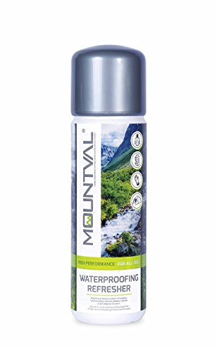 Mountval Waterproofing Refresher Detersivo Impregnante Per Abbigliamento Resistente alle intemperie, Giacche e Attrezzature Esterne, Trasparente/Neutro, 300 ml