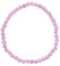 Taddart Minerals – Rosa Armband aus dem natürlichen Edelstein Rosenquarz mit 4 mm Kugeln auf elastischem Nylonfaden aufgezogen - handgefertigt